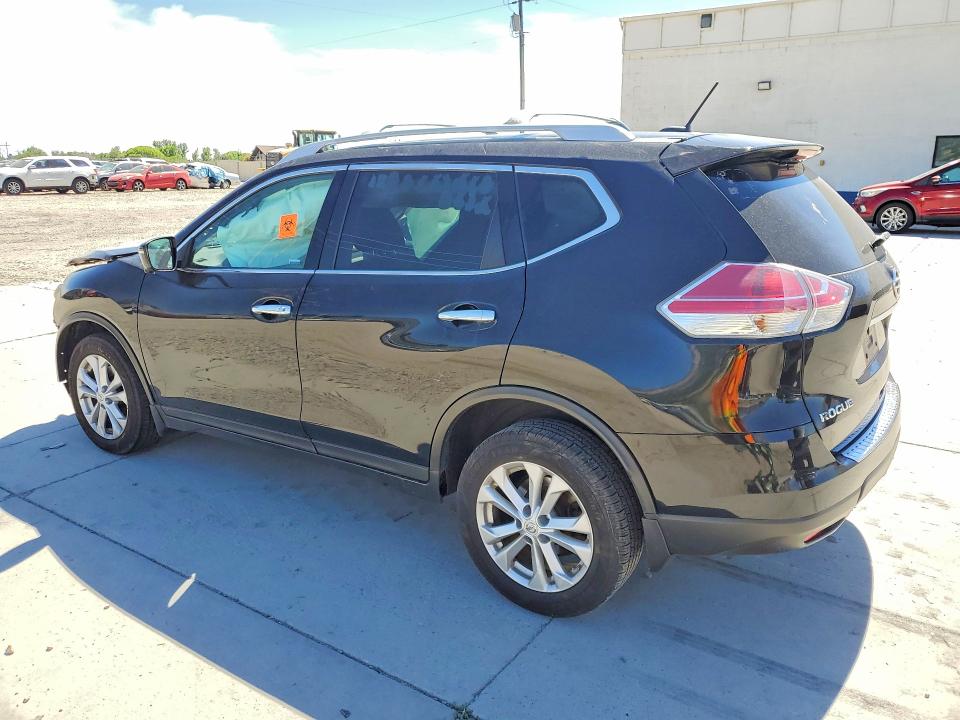 2014 Nissan Rogue VIN 5N1AT2MK7EC799215 COPART salvage auction — FRONT END, Ut - Salvage Certificate, sold $275 on 2026-08-24 (photo 2)