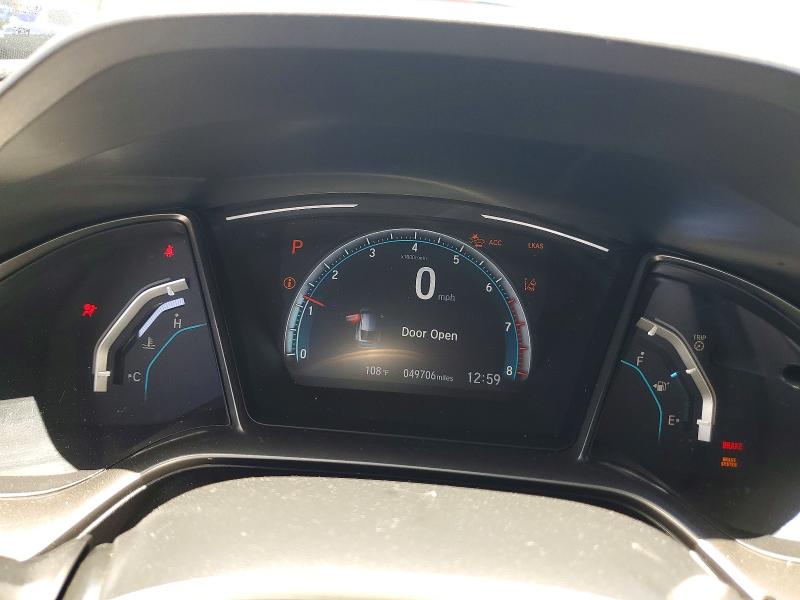 2020 Honda Civic VIN SHHFK7H6XLU202354 COPART salvage auction — FRONT END, NV - SALVAGE TITLE, sold $5,200 on 2026-07-30 (photo 9)