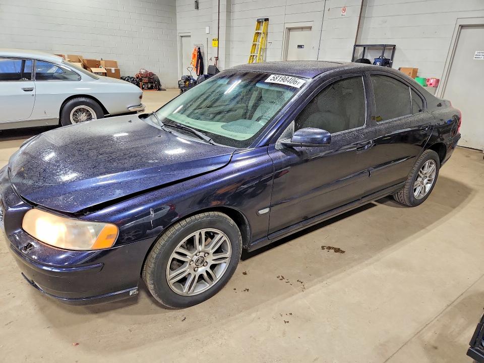 2006 Volvo S60 VIN YV1RH592462502115 COPART salvage auction — FRONT END, CT - BILL OF SALE-SALVAGE, sold $475 on 2026-07-02 (photo 1)