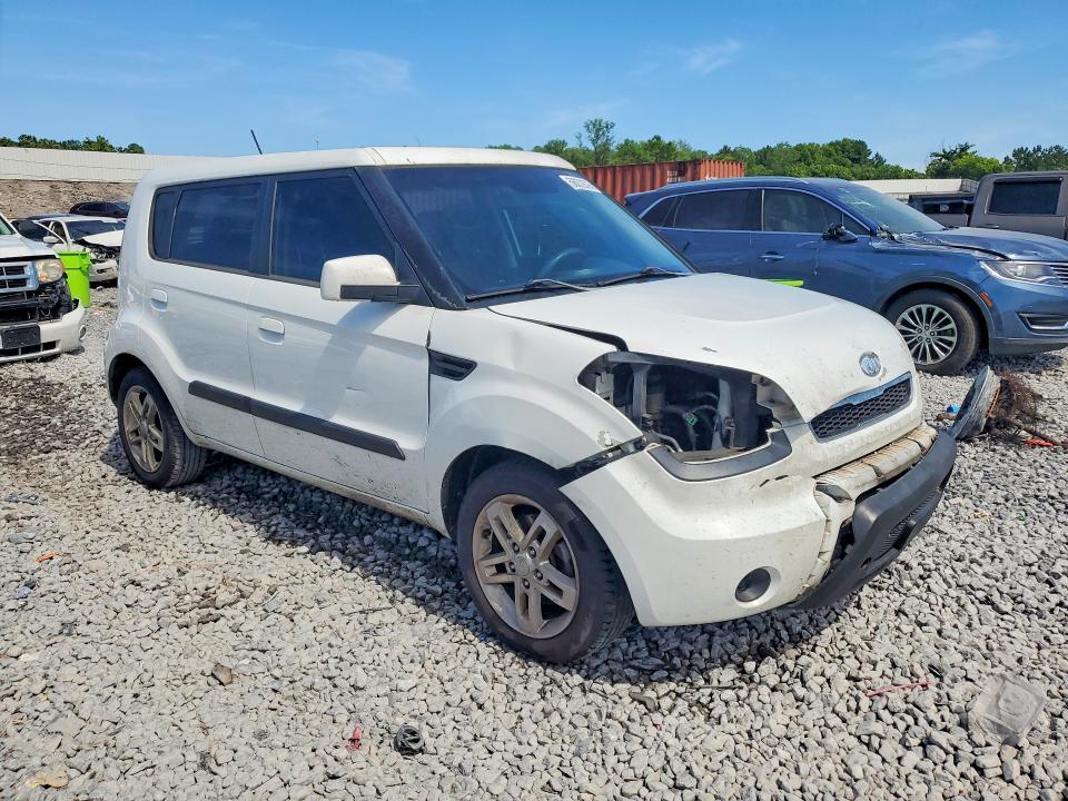 2010 Kia Soul VIN KNDJT2A22A7103730 COPART salvage auction — FRONT END, Al - Cert Of Title-Salvage Title, sold $250 on 2026-07-07 (photo 4)