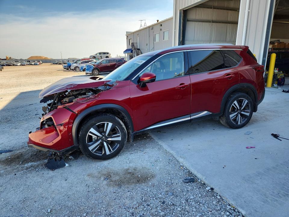 2023 Nissan Rogue VIN JN8BT3DD7PW315808 COPART salvage auction — FRONT END, Ne - Cert Of Title-Salvage, sold $5,000 on 2026-07-14 (photo 1)