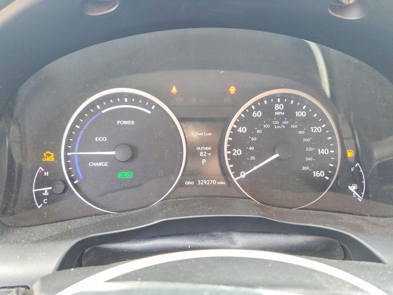 2013 Lexus VIN JTHBW1GG7D2038477 COPART salvage auction — MINOR DENT/SCRATCHES, Md - Certificate Of Title, sold $2,450 on 2026-07-09 (photo 9)