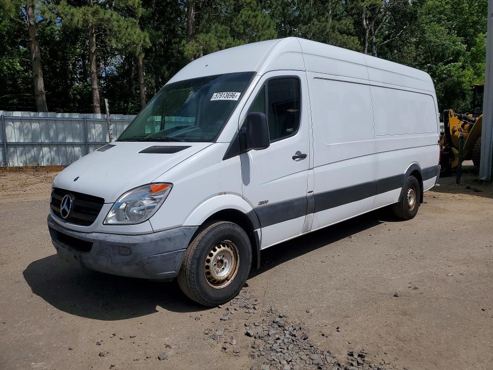 2012 Mercedes-benz Sprinter 2500 VIN WD3PE8CB5C5699977 COPART salvage auction — MINOR DENT/SCRATCHES, Mn - Certificate Of Title, sold $15 on 2026-07-09 (photo 1)