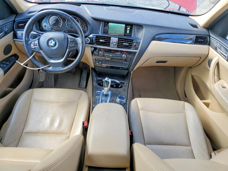 2015 BMW X3 VIN 5UXWY3C56F0E96749 COPART salvage auction — FRONT END, On - Permit Salvage, sold $4,300 on 2026-07-07 (photo 8)