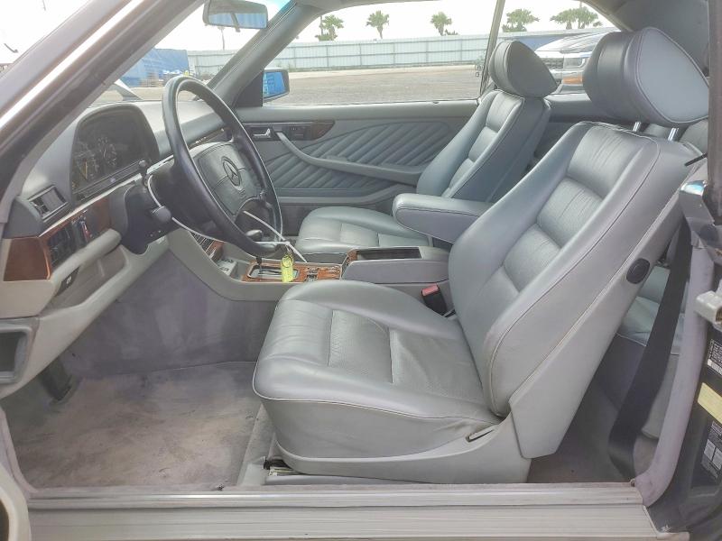 1991 Mercedes-benz VIN WDBCA45E3MA592496 COPART salvage auction — MINOR DENT/SCRATCHES, Fl - Certificate Of Title, sold $20,100 on 2026-07-13 (photo 7)