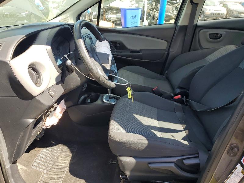 2015 Toyota Yaris VIN VNKKTUD38FA039506 COPART salvage auction — FRONT END, CA - SALVAGE CERTIFICATE, sold $1,550 on 2026-07-10 (photo 7)