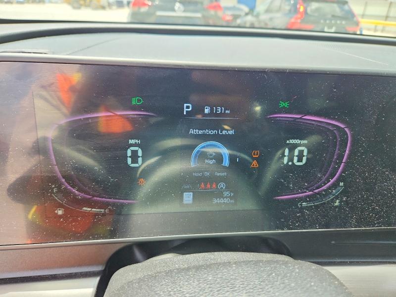 2024 Kia Sportage VIN 5XYK3CDF9RG175953 COPART salvage auction — FRONT END, Tx - Salvage Vehicle Title, sold $3,700 on 2026-07-28 (photo 9)