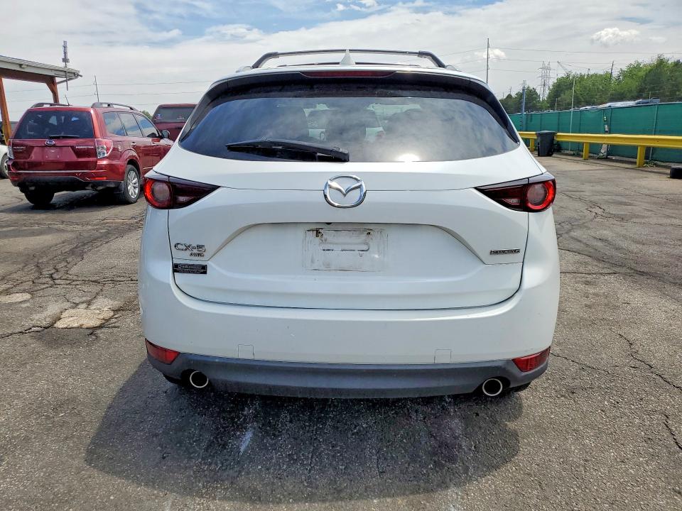 2021 Mazda VIN JM3KFBCM5M0381696 COPART salvage auction — FRONT END, Co - Public - Salvage Title, sold $4,950 on 2026-07-09 (photo 6)