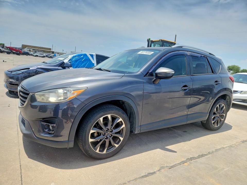 2016 Mazda VIN JM3KE2DY9G0810329 COPART salvage auction — HAIL, Tx - Certificate Of Title, sold $2,200 on 2026-07-27 (photo 1)