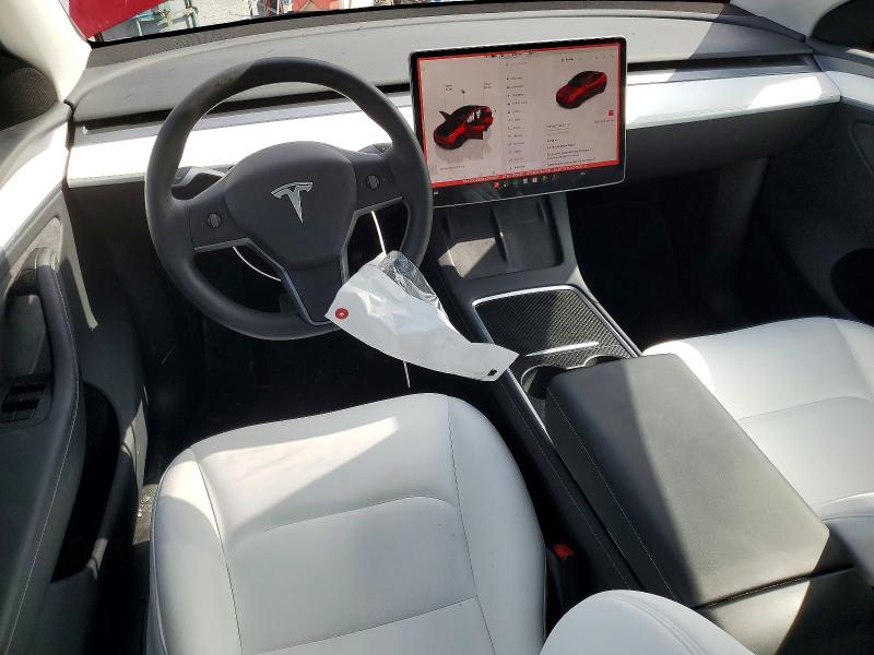 2025 Tesla Model y VIN 7SAYGDEE6SA352627 COPART salvage auction — REAR END, Fl - Cert Of Title Slvg Rebuildable, sold $14,300 on 2026-07-06 (photo 8)