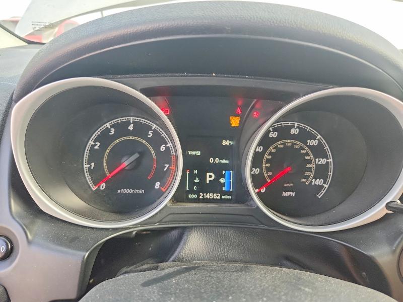 2014 Mitsubishi Outlander VIN 4A4AP3AU9EE012461 COPART salvage auction — FRONT END, Tx - Certificate Of Title, sold $775 on 2026-07-09 (photo 9)