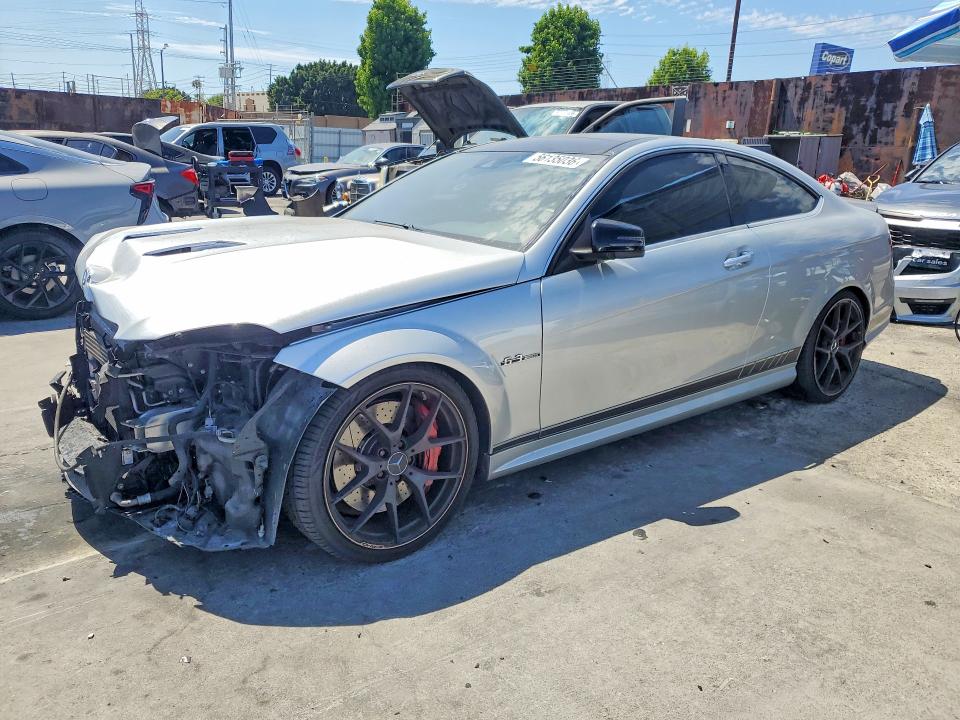 2014 Mercedes-benz VIN WDDGJ7HB0EG175721 COPART salvage auction — FRONT END, Ca - Salvage Certificate, sold $23,700 on 2026-07-15 (photo 1)
