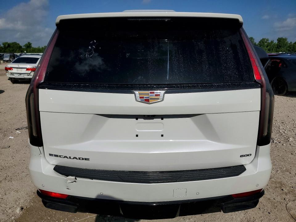 2021 Cadillac Escalade VIN 1GYS4PKL4MR208925 COPART salvage auction — FRONT END, Tx - Certificate Of Title, sold $41,250 on 2026-07-24 (photo 6)
