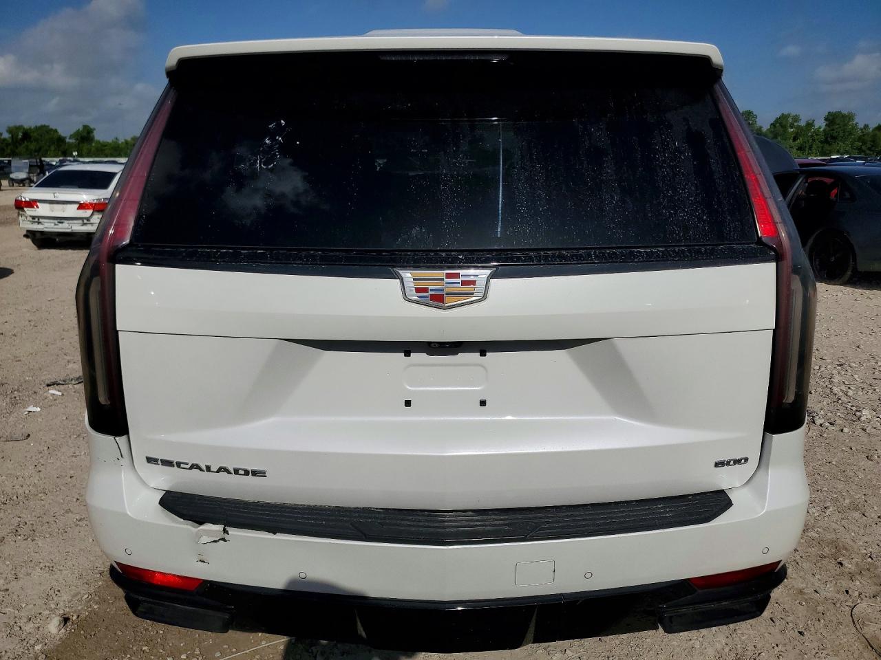 2021 Cadillac Escalade ESV VIN 1GYS4PKL4MR208925 COPART salvage auction — Front End, TX - CERTIFICATE OF TITLE, sold $41,250 on 2026-07-07 (photo 6)