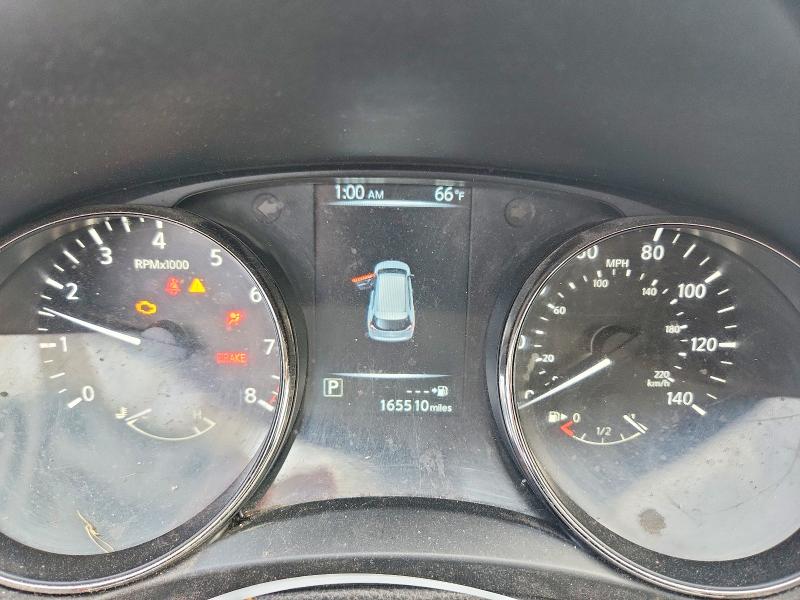 2017 Nissan Rogue VIN KNMAT2MT8HP554546 COPART salvage auction — FRONT END, Tn - Salvage Certificate, sold $425 on 2026-07-09 (photo 9)