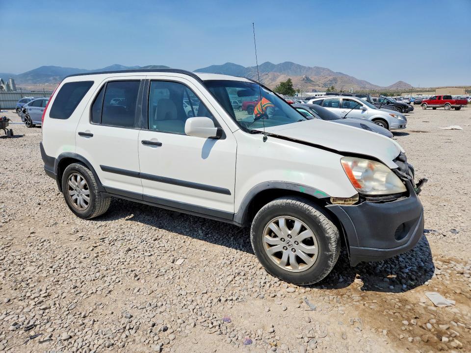 2006 Honda Cr-v VIN JHLRD78866C049034 COPART salvage auction — FRONT END, Ut - Salvage Certificate, sold $1,350 on 2026-07-28 (photo 4)