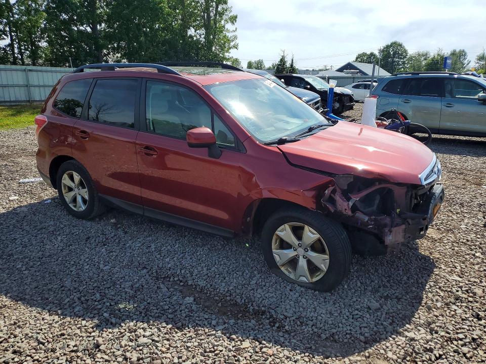 2015 Subaru Forester VIN JF2SJADC0FH573377 COPART salvage auction — FRONT END, Ny - Mv-907A Salvage Certificate, sold $450 on 2026-07-15 (photo 4)