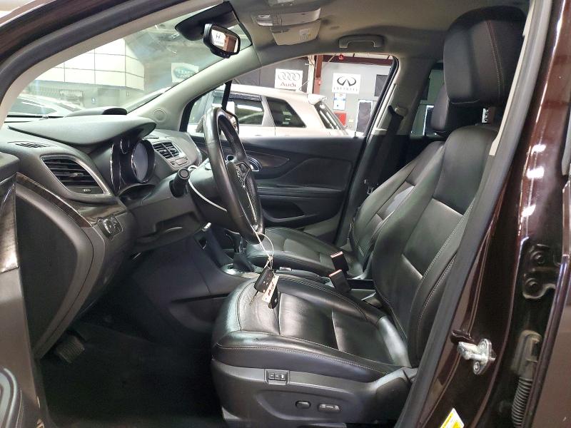 2015 Buick Encore VIN KL4CJGSB5FB267966 COPART salvage auction — FRONT END, Ma - Certificate Of Title, sold $1,850 on 2026-07-14 (photo 7)