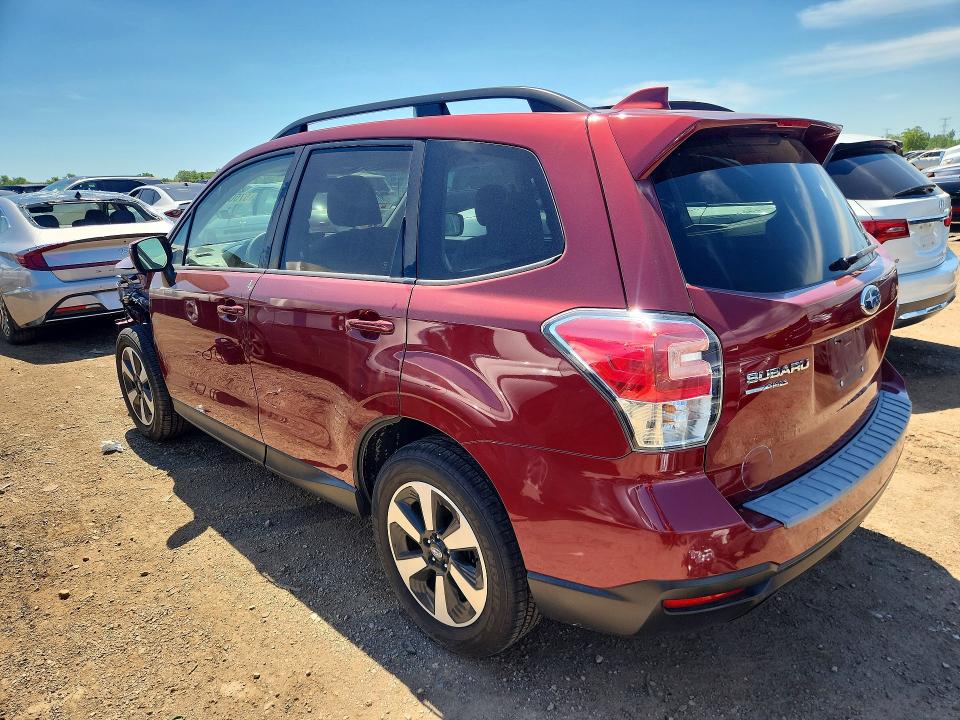 2017 Subaru VIN JF2SJAEC2HH557957 COPART salvage auction — FRONT END, IL - SALVAGE CERTIFICATE, sold $1,350 on 2026-07-28 (photo 2)