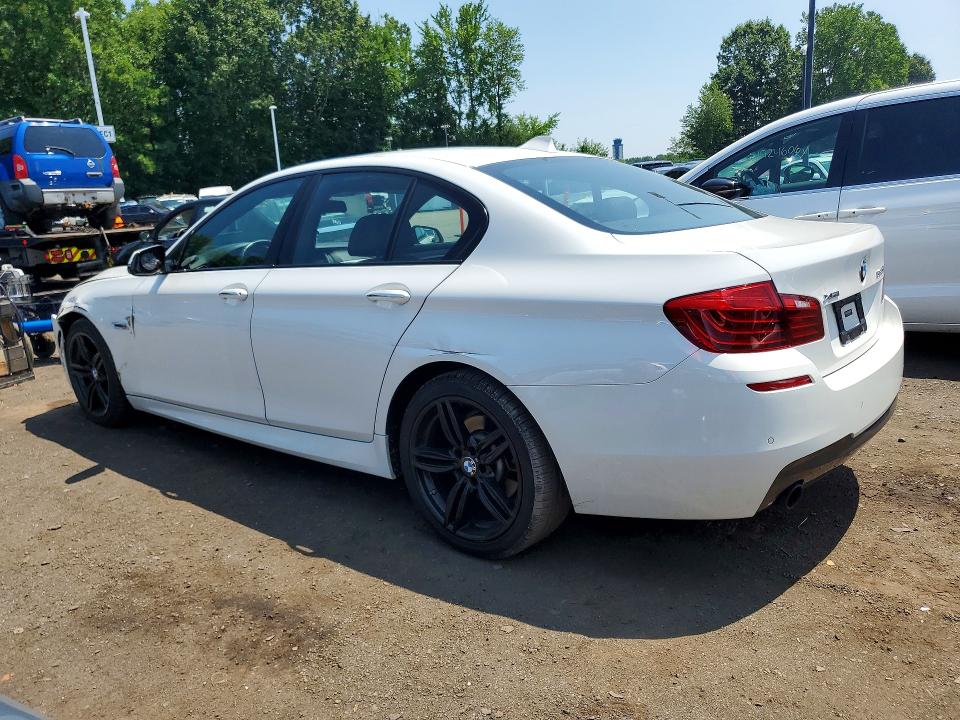 2016 BMW 5er VIN WBA5B3C50GG252645 COPART salvage auction — FRONT END, Ct - Cert Of Title-Salvage, sold $1,300 on 2026-07-30 (photo 2)