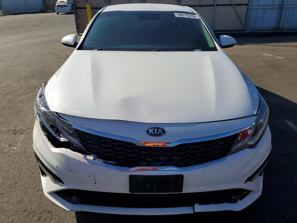 2020 Kia Optima VIN 5XXGT4L36LG409299 COPART salvage auction — REAR END, Ca - Salvage Certificate, sold $1,550 on 2026-07-27 (photo 5)