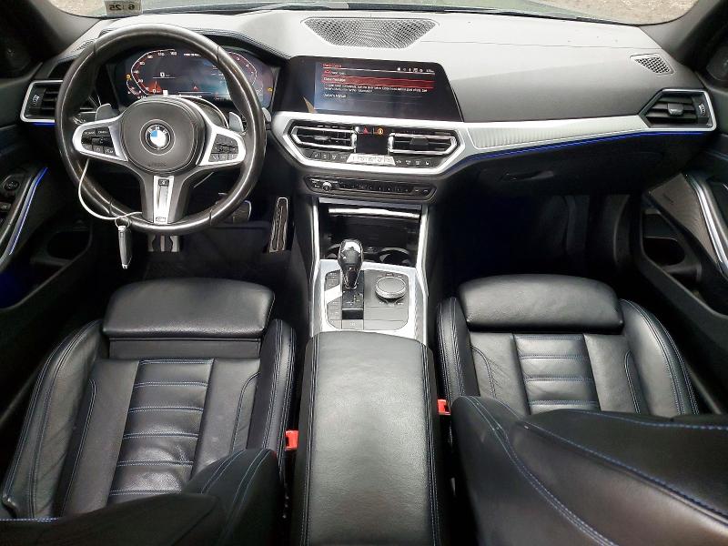 2020 BMW M3 VIN WBA5U9C00LFH60697 COPART salvage auction — FRONT END, Ny - Mv-907A Salvage Certificate, sold $4,200 on 2026-07-23 (photo 8)
