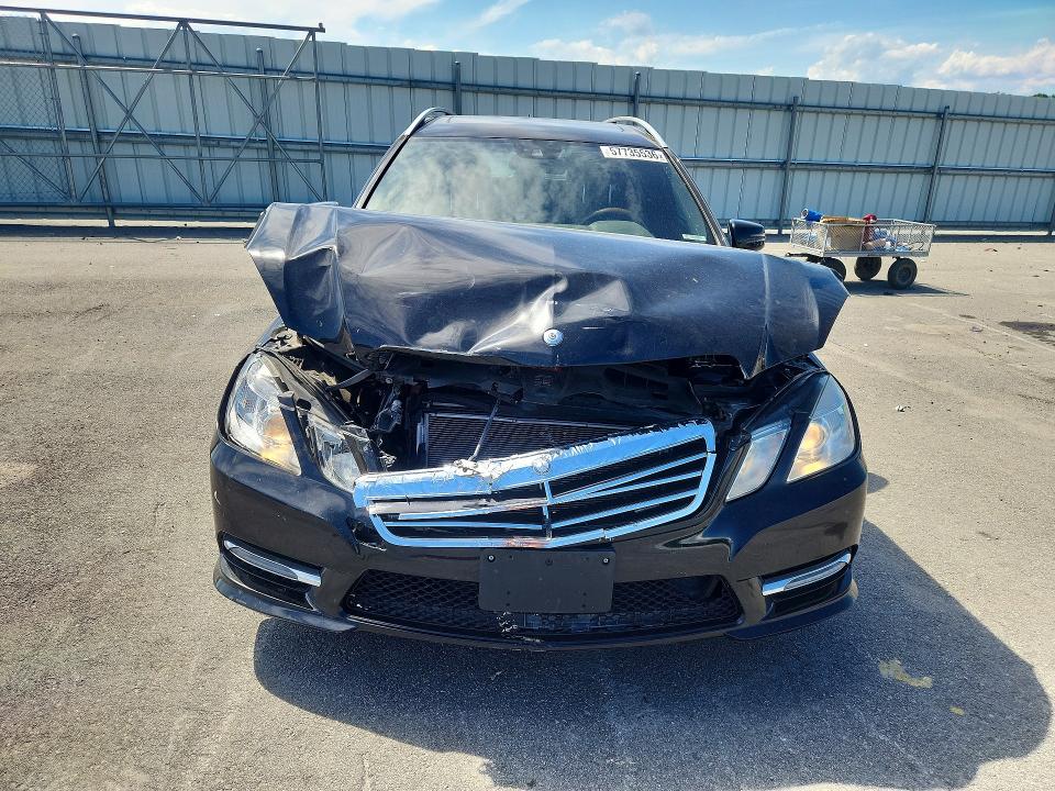2013 Mercedes-benz E-klasse VIN WDDHH8JB1DA703610 COPART salvage auction — FRONT END, Ma - Cert Of Title-Reconstrctd Coll, sold $3,000 on 2026-07-13 (photo 5)