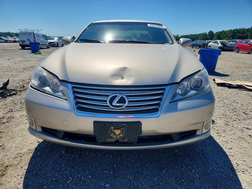 2011 Lexus ES VIN JTHBK1EG2B2450818 COPART salvage auction — REAR END, Nc - Salvage Certificate Of Title, sold $4,500 on 2026-07-20 (photo 5)