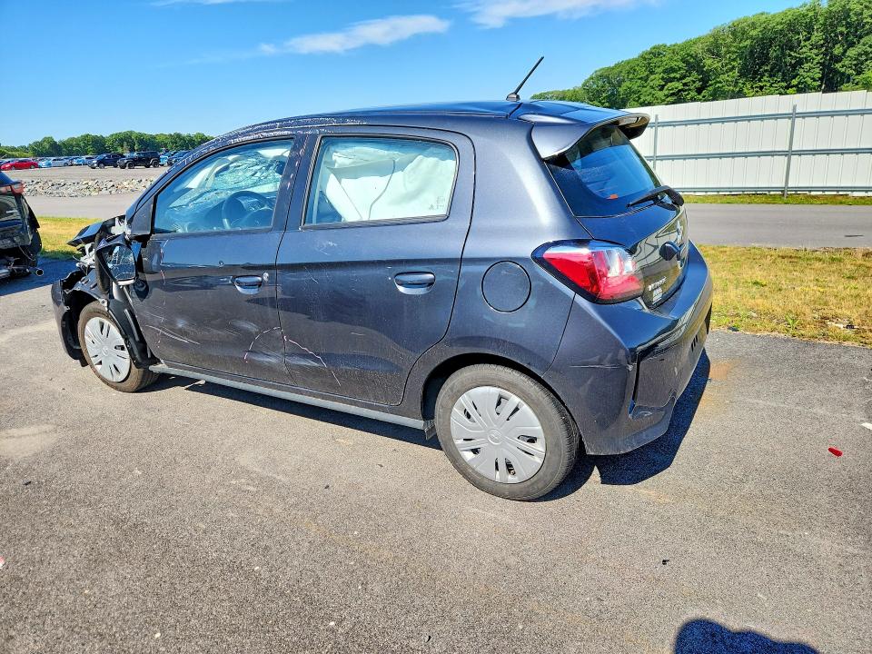 2024 Mitsubishi Mirage VIN ML32AUHJ6RH024959 COPART salvage auction — ROLLOVER, Fl - Cert Of Title Slvg Rebuildable, sold $1,850 on 2026-07-06 (photo 2)