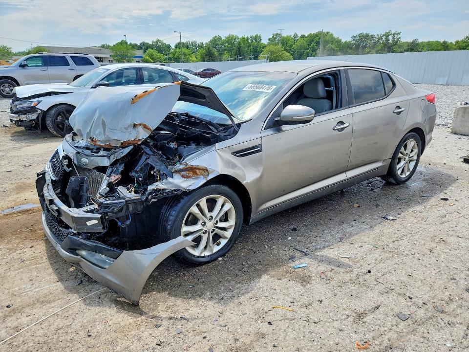 2013 Kia VIN 5XXGN4A78DG180383 COPART salvage auction — FRONT END, Ky - Bill Of Sale/Part Only/No Titl, sold $300 on 2026-07-13 (photo 1)