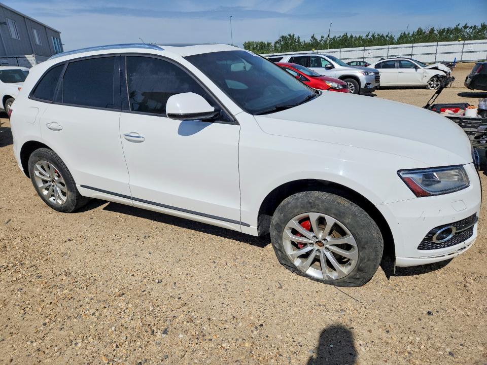 2015 Audi Q5 VIN WA1LFCFP2FA115066 COPART salvage auction — FRONT END, Ab - Bos - Salvage, sold $2,550 on 2026-07-16 (photo 4)