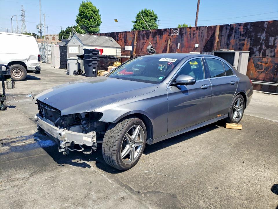 2019 Mercedes-benz E-klasse VIN WDDZF4JB8KA522522 COPART salvage auction — FRONT END, Ca - Salvage Certificate, sold $200 on 2026-07-31 (photo 1)
