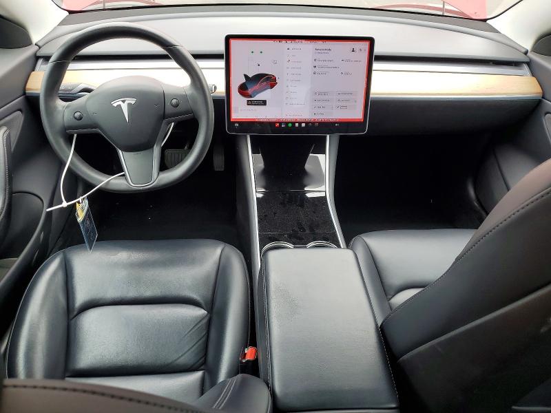 2020 Tesla Model 3 VIN 5YJ3E1EB3LF636013 COPART salvage auction — REAR END, Ca - Salvage Certificate, sold $5,700 on 2026-07-13 (photo 8)