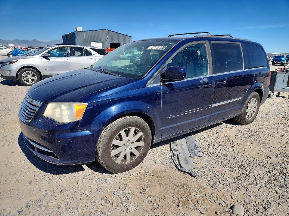 2014 Chrysler Voyager VIN 2C4RC1BG2ER399795 COPART salvage auction — FRONT END, Ut - Salvage Certificate, sold $1,100 on 2026-07-17 (photo 1)