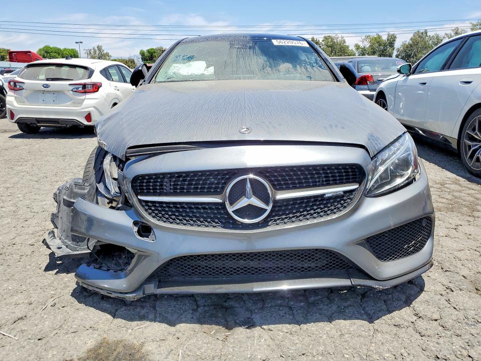 2018 Mercedes-benz VIN WDDWJ6EB9JF761621 COPART salvage auction — FRONT END, Ca - Dis/Dlr/Exp Only Clean Title, sold $14,100 on 2026-07-27 (photo 5)