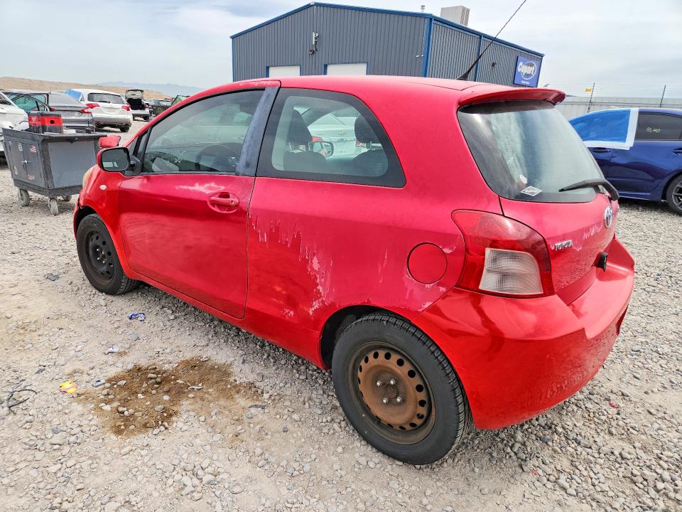 2007 Toyota Yaris VIN JTDJT903X75037595 COPART salvage auction — MINOR DENT/SCRATCHES, Ut - Certificate Of Title, sold $850 on 2026-07-10 (photo 2)