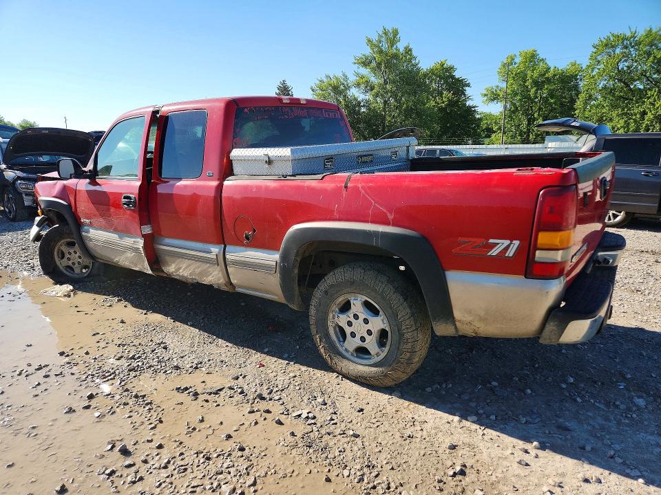 1999 Chevrolet C/k 1500 VIN 1GCEK19V2XE124675 COPART salvage auction — FRONT END, Oh - Cert Of Title-Salvage, sold $325 on 2026-07-10 (photo 2)