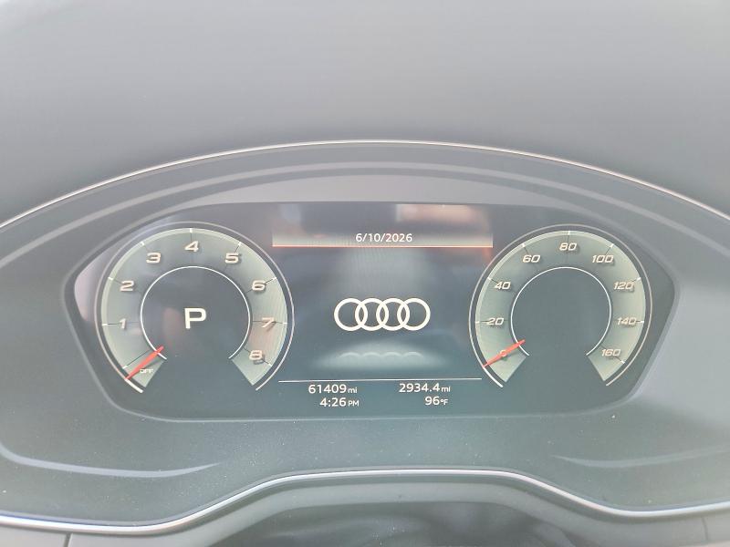 2021 Audi A4 VIN WAUEAAF40MA039588 COPART salvage auction — FRONT END, Ok - Cert Of Title-Salvage, sold $12,800 on 2026-07-22 (photo 9)