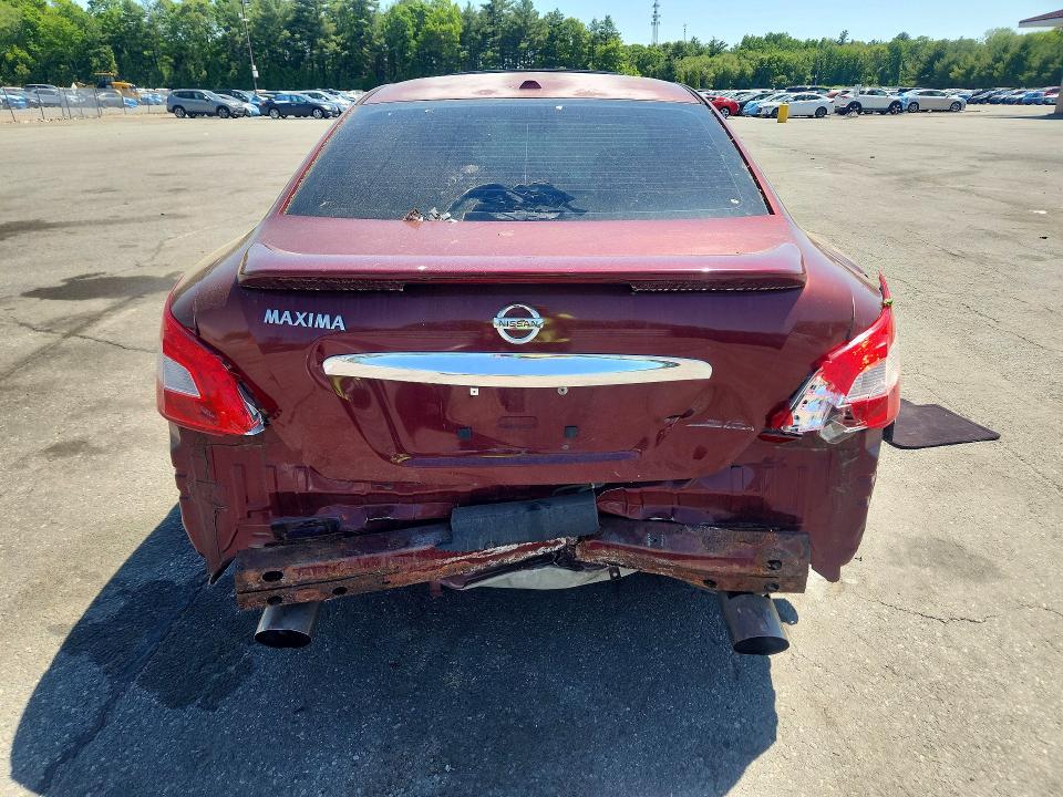 2010 Nissan Maxima VIN 1N4AA5AP2AC801559 COPART salvage auction — REAR END, Ri - Salvage Certificate Of Title, sold $425 on 2026-07-09 (photo 6)