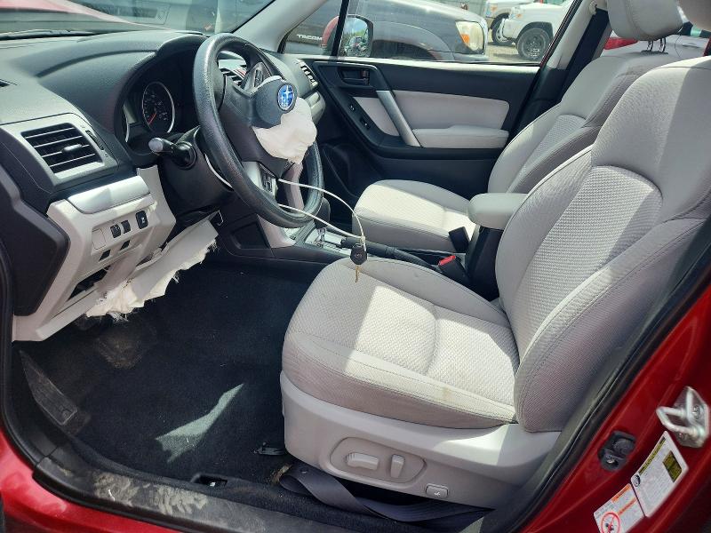 2014 Subaru Forester VIN JF2SJAEC4EH403701 COPART salvage auction — FRONT END, Ma - Cert Of Title-Reconstrctd Coll, sold $550 on 2026-07-15 (photo 7)