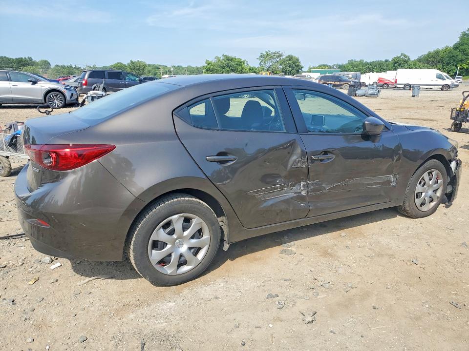 2016 Mazda 3 VIN JM1BM1T77G1334848 COPART salvage auction — FRONT END, Md - Cert Of Salvage < 75% Damage, sold $1,100 on 2026-07-30 (photo 3)