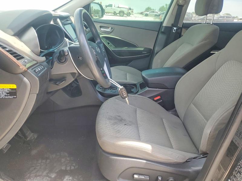 2017 Hyundai Santa fe VIN KM8SM4HF2HU170051 COPART salvage auction — FRONT END, Mi - Dealer Only Clean Title, sold $1,700 on 2026-07-16 (photo 7)