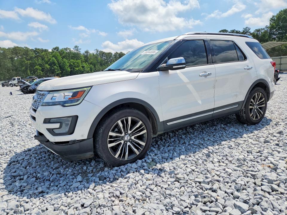2017 Ford VIN 1FM5K8HT6HGD87018 COPART salvage auction — FRONT END, Ga - Cert Of Title-Salvage, sold $550 on 2026-07-30 (photo 1)