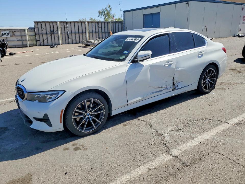 2020 BMW 3er VIN 3MW5R1J04L8B16549 — COPART salvage auction photo