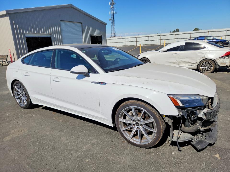 2025 Audi A5 VIN WAUDACF56SA005667 COPART salvage auction — FRONT END, Az - Dis/Dlr/Exp Only Clean Title, sold $16,800 on 2026-08-24 (photo 4)