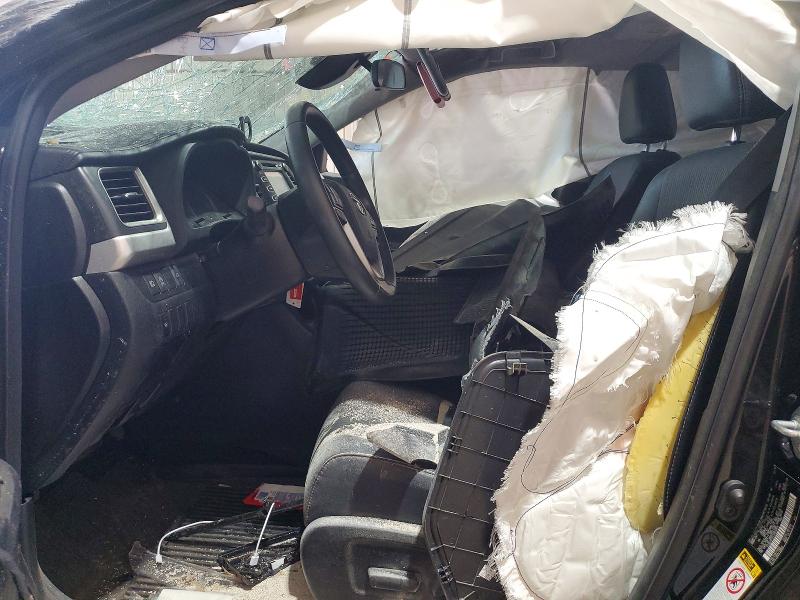 2018 Toyota Highlander VIN 5TDBZRFH1JS828959 COPART salvage auction — ROLLOVER, Pa - Certificate Of Salvage, sold $2,500 on 2026-07-13 (photo 7)