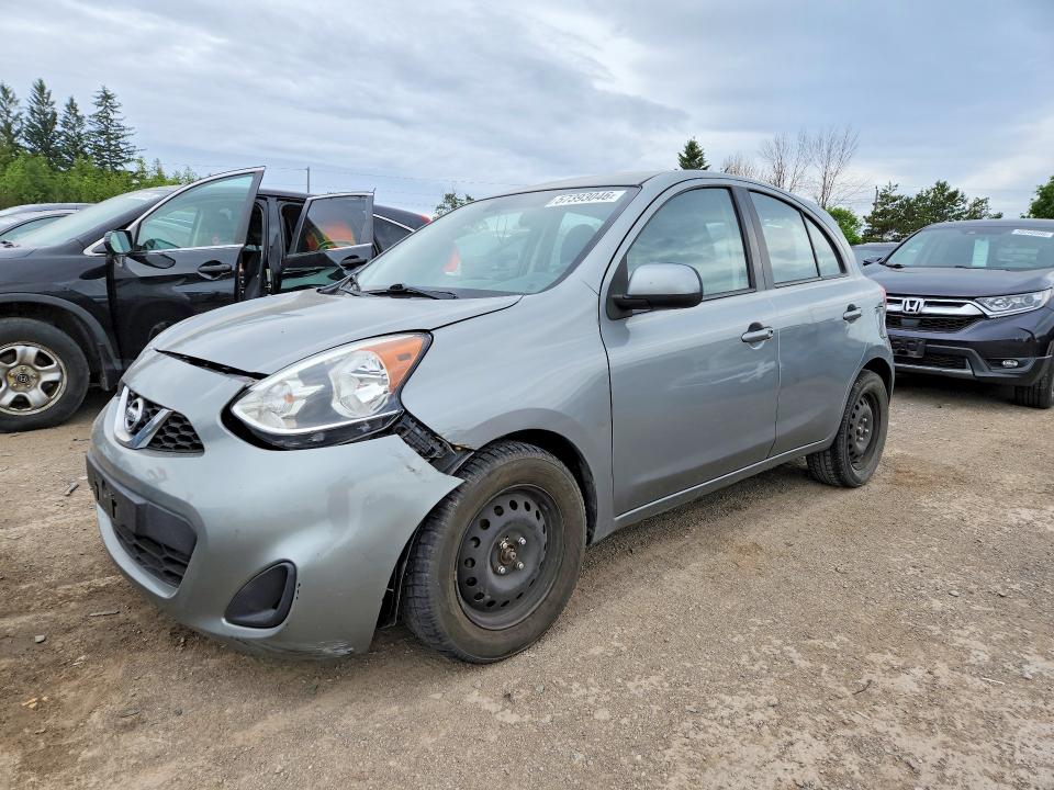 2015 Nissan Micra VIN 3N1CK3CP7FL268821 COPART salvage auction — SIDE, On - Permit No Brand - Unfit, sold $475 on 2026-07-07 (photo 1)