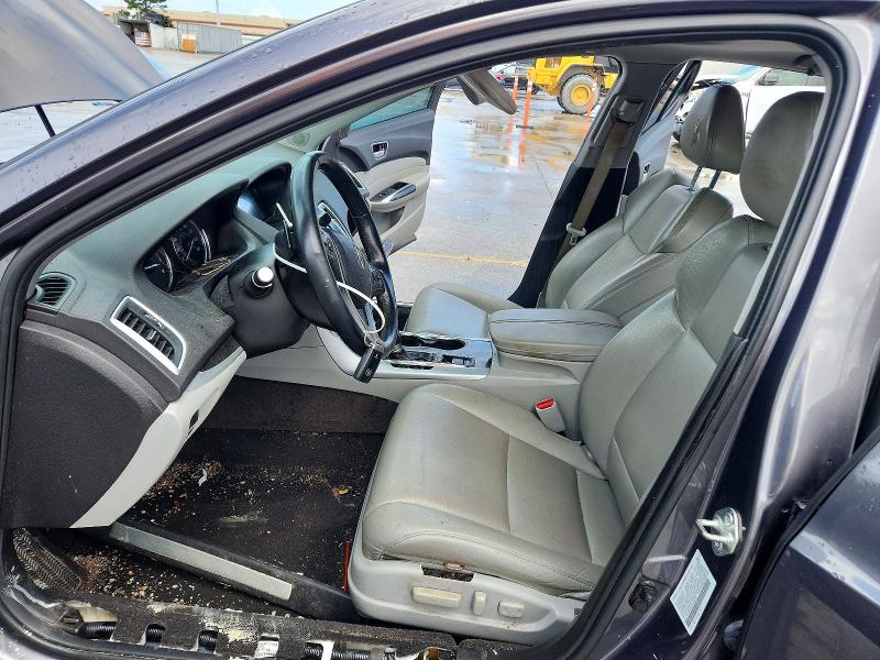 2019 Acura Tlx VIN 19UUB1F31KA004205 COPART salvage auction — WATER/FLOOD, La - Cert Of Title-Salvage Flood, sold $2,400 on 2026-07-22 (photo 7)