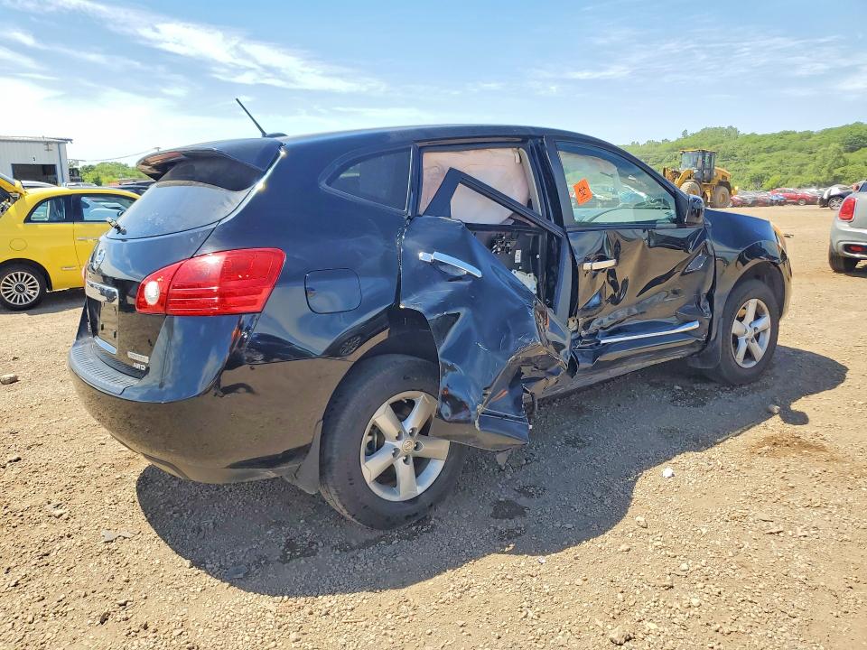 2013 Nissan Rogue VIN JN8AS5MV9DW651622 COPART salvage auction — SIDE, Il - Salvage Certificate, sold $475 on 2026-07-22 (photo 3)