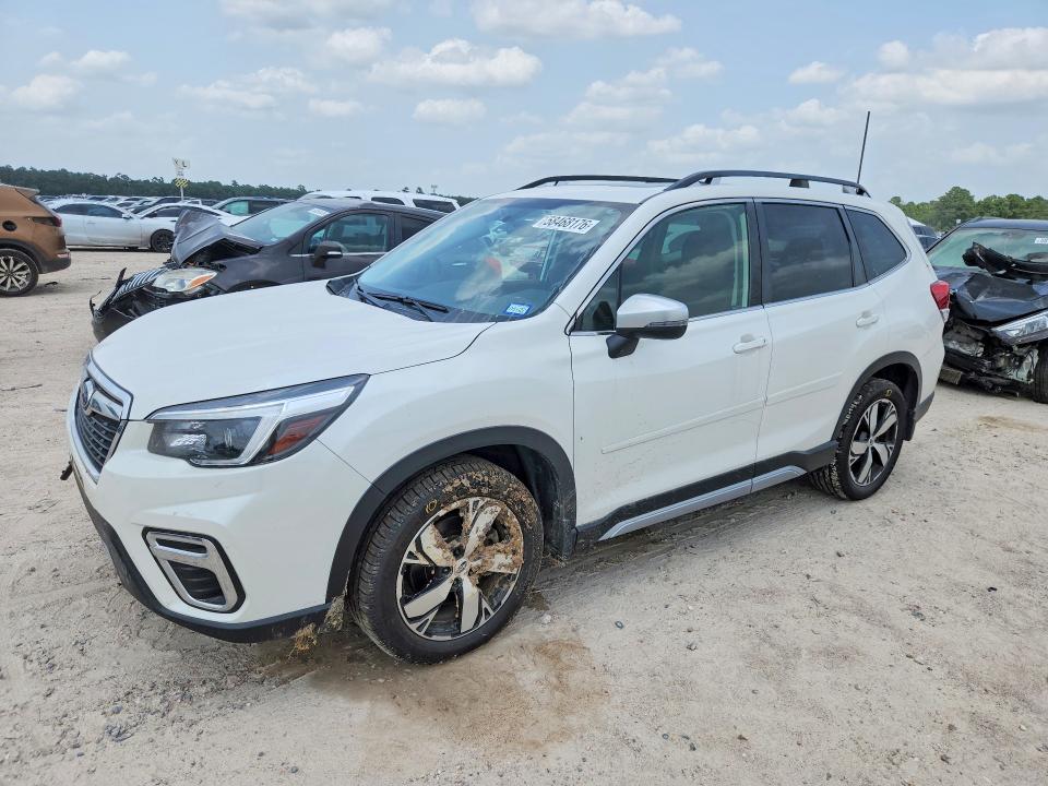 2021 Subaru Forester VIN JF2SKAXC7MH546697 COPART salvage auction — SIDE, TX - SALVAGE VEHICLE TITLE, sold $5,800 on 2026-07-21 (photo 1)